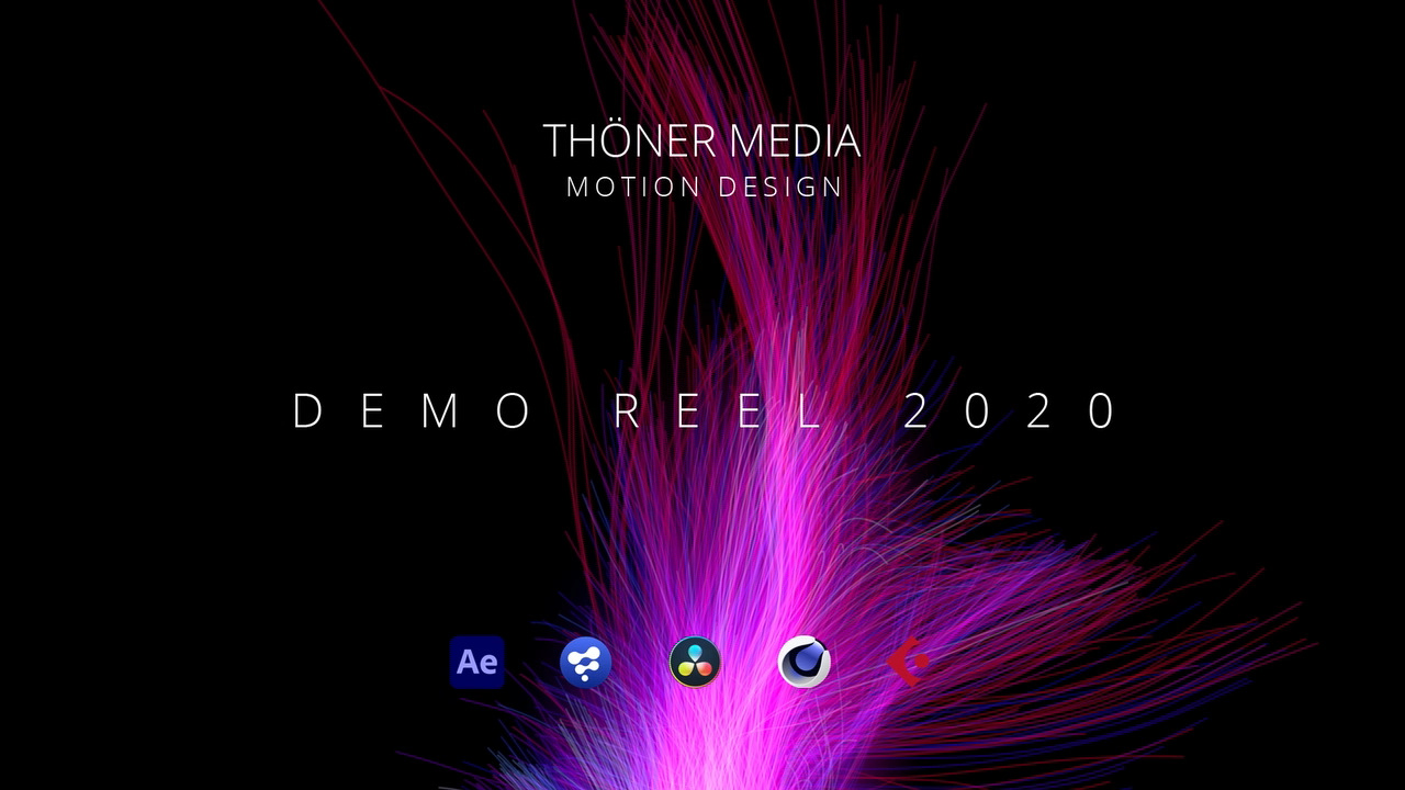 THÖNER MEDIA - MOTION DESIGN DEMO REEL 2020